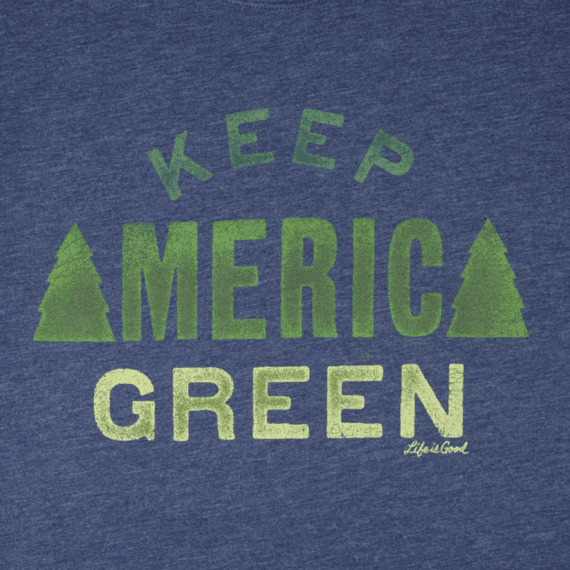 Mens-Keep-America-Green-Cool-Tee 47954 2 lg