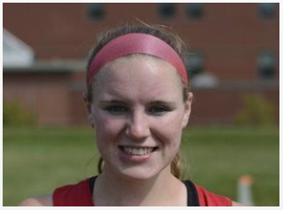 Pinkerton lacrosse player Amanda Szostak.